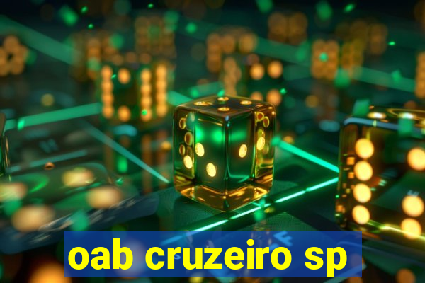 oab cruzeiro sp